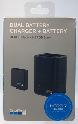 Go Pro Dual Battery Charger & Battery Hero6/ Hero5/ Hero7
