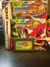 Capcom Mega Man Zero 4 Game Boy Advance 2005 E NTSC-U/C w/ Manual