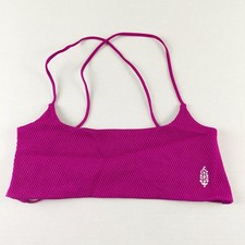 Free People Movement Shuffle Bra Women's Size XS/S Blackberry Athletic Strappy