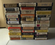 Lot Of 36 - 8 Track Tapes Untested