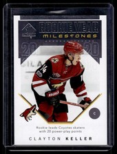 2018-19 Upper Deck SP Authentic Rookie Year Milestones Clayton Keller Rookie