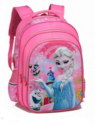 Frozen Ice and Snow 3D hard cover backpack with pencil case Elsa and Anna