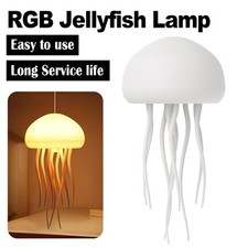 Jellyfish Night Light Lighting Decoration Home Smart Lights Cartoon 3d Art Decor