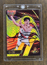 2018 SELECT ANFERNEE SIMONS PHENOMENON GOLD /10 AUTO