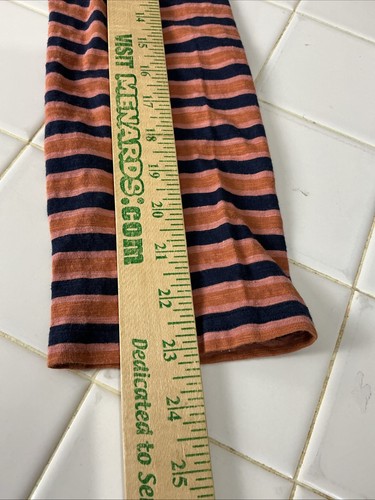 Pact Women’s XXL Shirt Easy Slub Twist Back Harvest Stripe Organic Sustainable - Picture 6 of 9