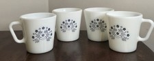VINTAGE PYREX SUMMER IMPRESSIONS MILK GLASS M...