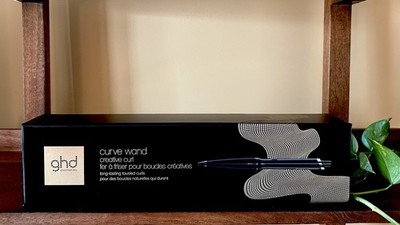 ghd Curve Wand Creative Curl Curling Wand Black Hair Styling Device for Curls