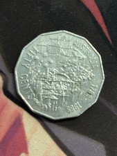 1988 50 Cent Decimal Coin x1 Bicentennial Commemorative circulated Rare