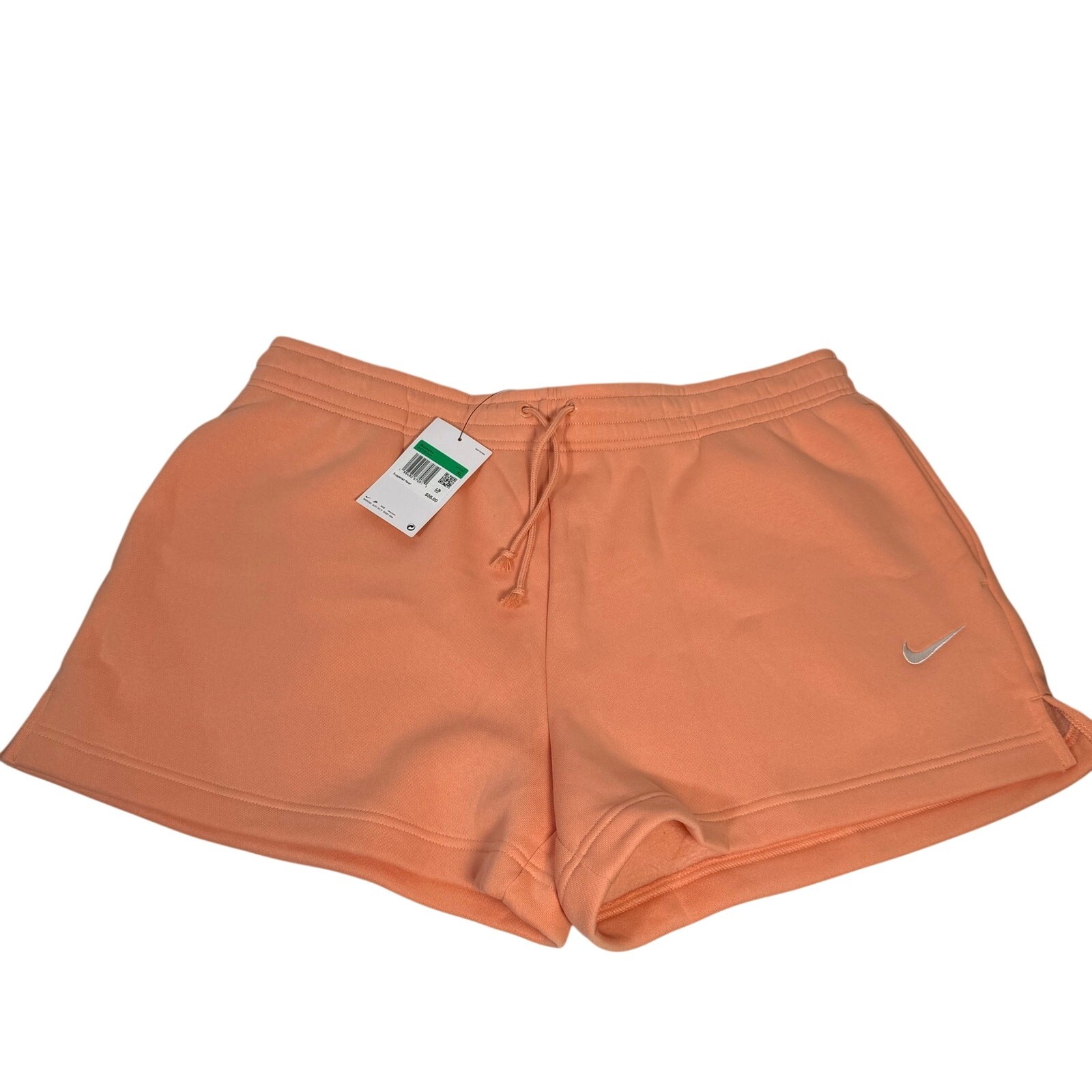 Nike Sportswear Club Fleece Shorts NWT Peach Coral Women’s