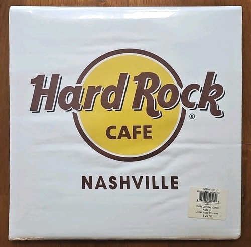 Camiseta Álbum Hardrock Café Greatest Hit Nashville 100% Algodón Peinado Grande NUEVA - Imagen 2 de 2