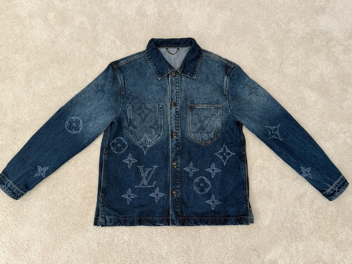 LOUIS VUITTON DENIM JACKET 値下げ⭕️ 25+ Louis Vuitton Denim Regular Size Coats, Jackets & Vests for