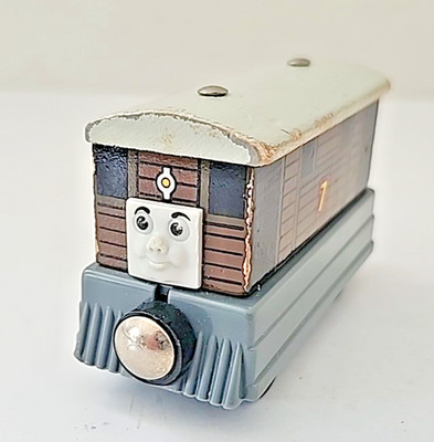 Thomas the Train TOBY Tram Car Wooden Railway Tank Engine #7 Friends