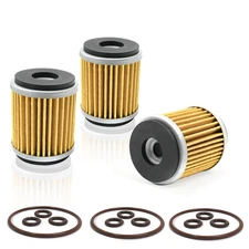 3Packs Oil Filter Kit &O-Ring fit for Yamaha WR250F WR450F YFZ450 YFZ450R YZ250F