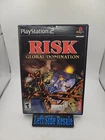 Risk Global Domination ( Sony PlayStation 2 , PS2 2003 ) - CIB -