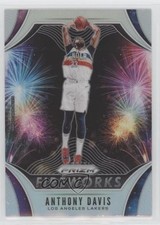 2019-20 Panini Prizm Fireworks Silver Prizm Anthony Davis #7 bj6