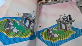 1989 LegoLand #6270 Lego Forbidden Island Pirates Instructions & Idea Book # 250