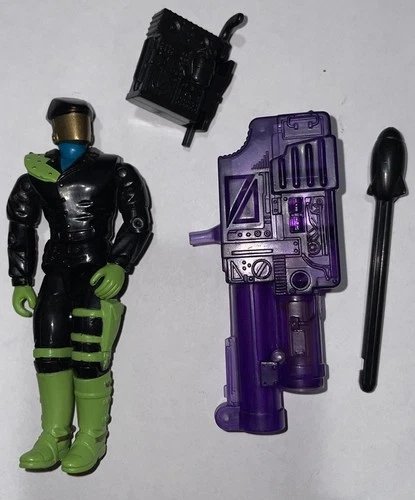 Vintage GI G.I.Joe Cobra 1993 DEF Battlecorp Headman Hasbro Near Complete Figure
