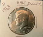 1983-D Kennedy Half Dollar Beautiful Collectors Coin