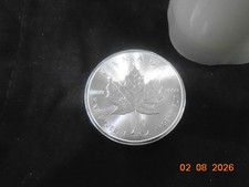 2014 - 1 oz .9999 Fine Silver Canadian Silver Maple Leaf $5 Coin MS BU UNC 91.97 per troy oz