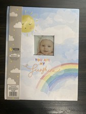Moon and Stars "You Are My Sunshine" 1st 5 Years Memory Scrap Picture Book - NWT
