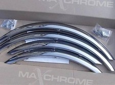 Radlauf Zierleisten Chrom Satz für BMW E46 Compact Bj 2001-2004 vorne + hinten