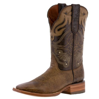 Vtg Rancho Leather Cowboy Boots Sz 30 EE Mexican Mens Brown Embroidery Cross il_fullxfull.7205024732_olls.jpg main image 4