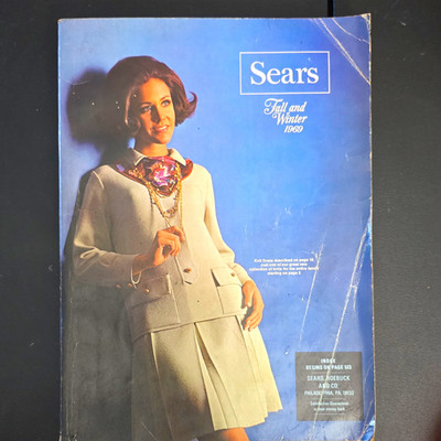 Sears Fall & Winter 1969 Illustrated Catalog Booklet - Clothing, Furniture