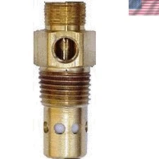 1/2" Air Compressor Check Valve - Durable Brass, 1/8" Unloader Port Included