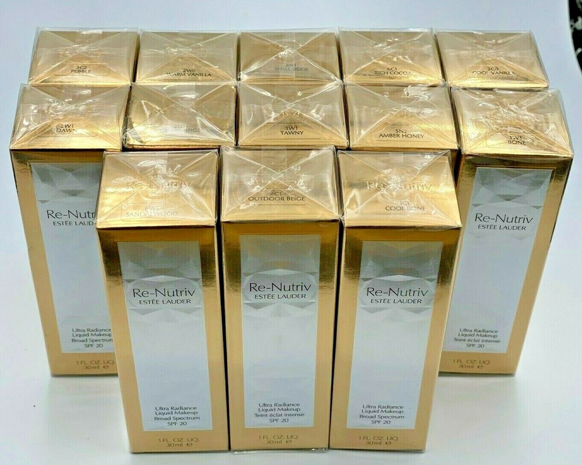 Estee Lauder Re-Nutriv Ultra Radiance Liquid Makeup SPF 20~1 oz