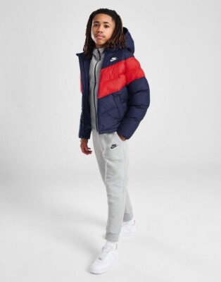 Nike Sportswear Synthetic-Fill Kapuzenjacke blau/rot FN7730 410 Gr. XL