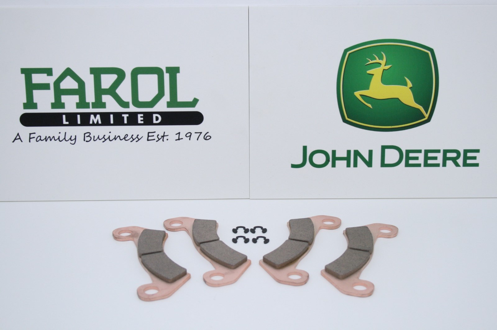 Genuine John Deere Gator Brake Kit AM140607 Brake Pads 855D XUV Front