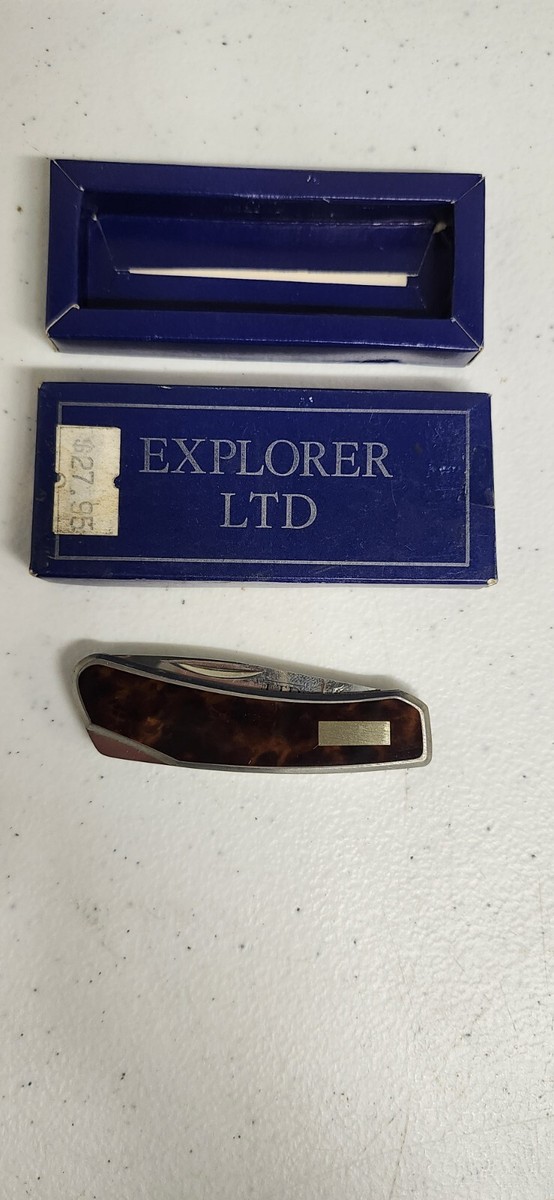 Vtg 80s Explorer LTD 11-434 Imai Seki Japan Lockback Knife 440 | eBay