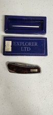 Vtg 80s Explorer LTD 11-434 Imai Seki Japan Lockback Knife 440