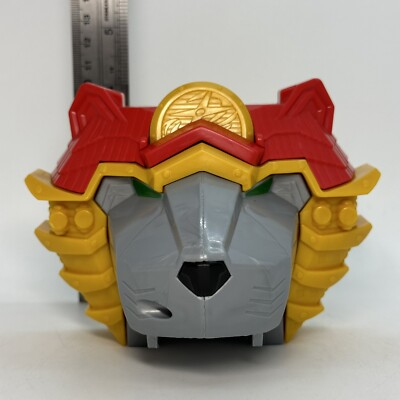 #ad #ad Power Rangers Ninja Steel Lion Fire Fortress Zord Replacement Head Piece Works $2.99