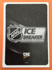 NHL Ice Breaker - the Card Hockey Board Game by CSE Single Playing Card