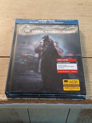 THE DARK KNIGHT Rises Target exclusive sealed Bane Lenticular  pics blu-ray 