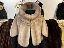 Nerzstola Vison Pearl Cross Écharpe Col Echarpe en Fourrure Étole