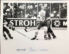 1988 MARIO LEMIEUX NHL HOCKEY PHOTO FACE SHIELD PITTSBURGH PENGUINS LEGEND RARE