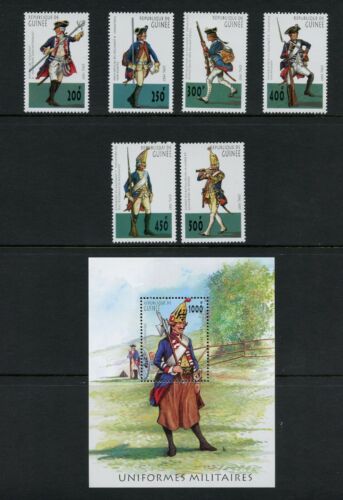 P522 Guinea 1997   old Germanic military uniforms   MNH - Picture 1 of 1