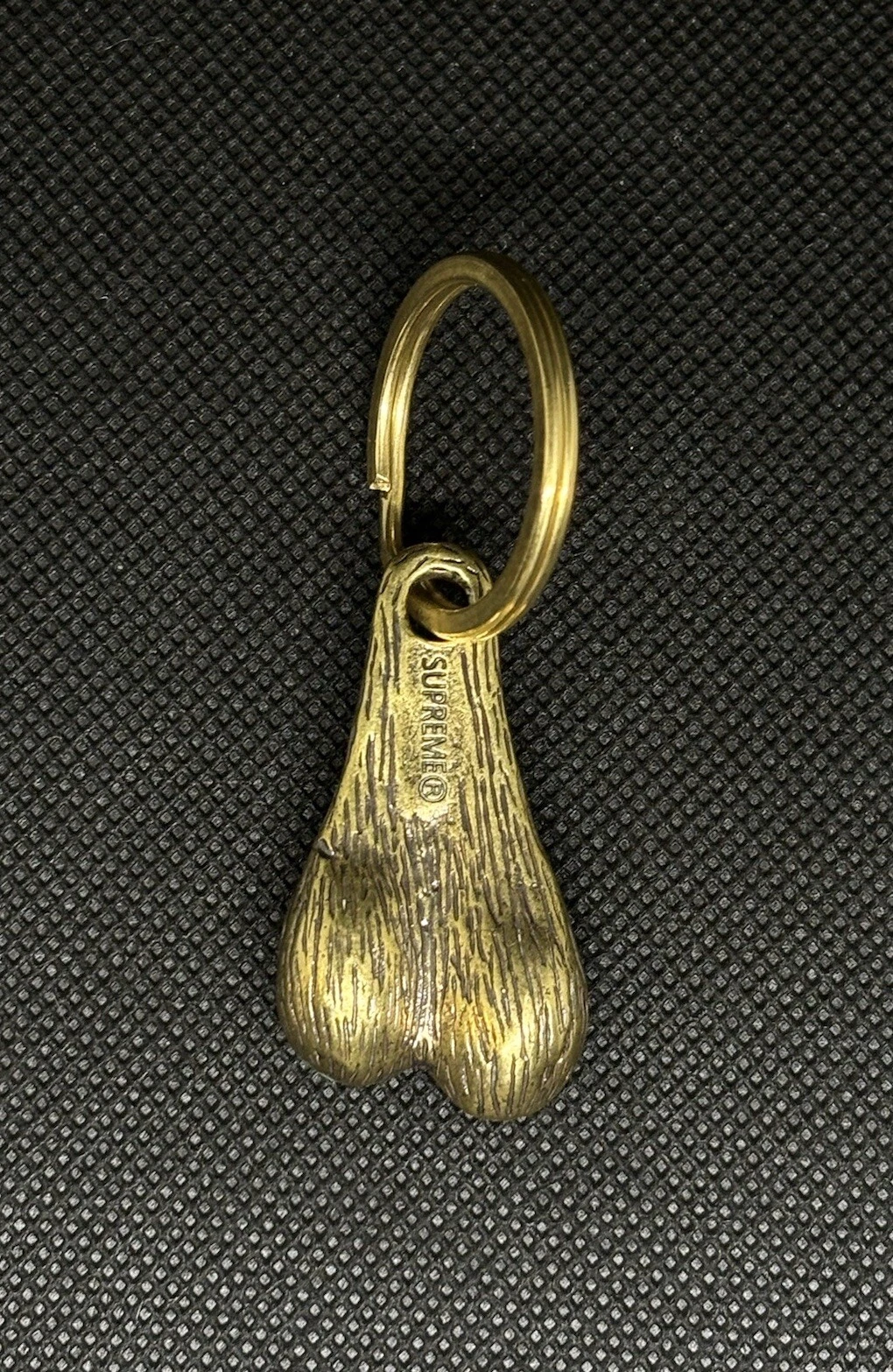 Porte clés boules en laiton suprême SS16 boîte logo porte clés accessoire rare porte clés