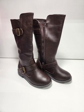 Rampage Girls Size 12M Tall Brown Boots