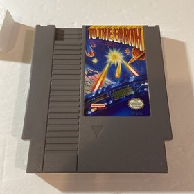 Nintendo NES Game To The Earth CIB Complete In Box - Authentic