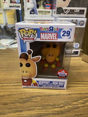 アメコミ funko pop GEOFFREY AS IRON MAN Fan Expo Canada Reveals: Geoffrey as Iron Man Pop!