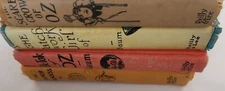 Oz Vintage Frank Baum Books Book Vtg Children's Books Reilly Lee Thompson HC 4pc