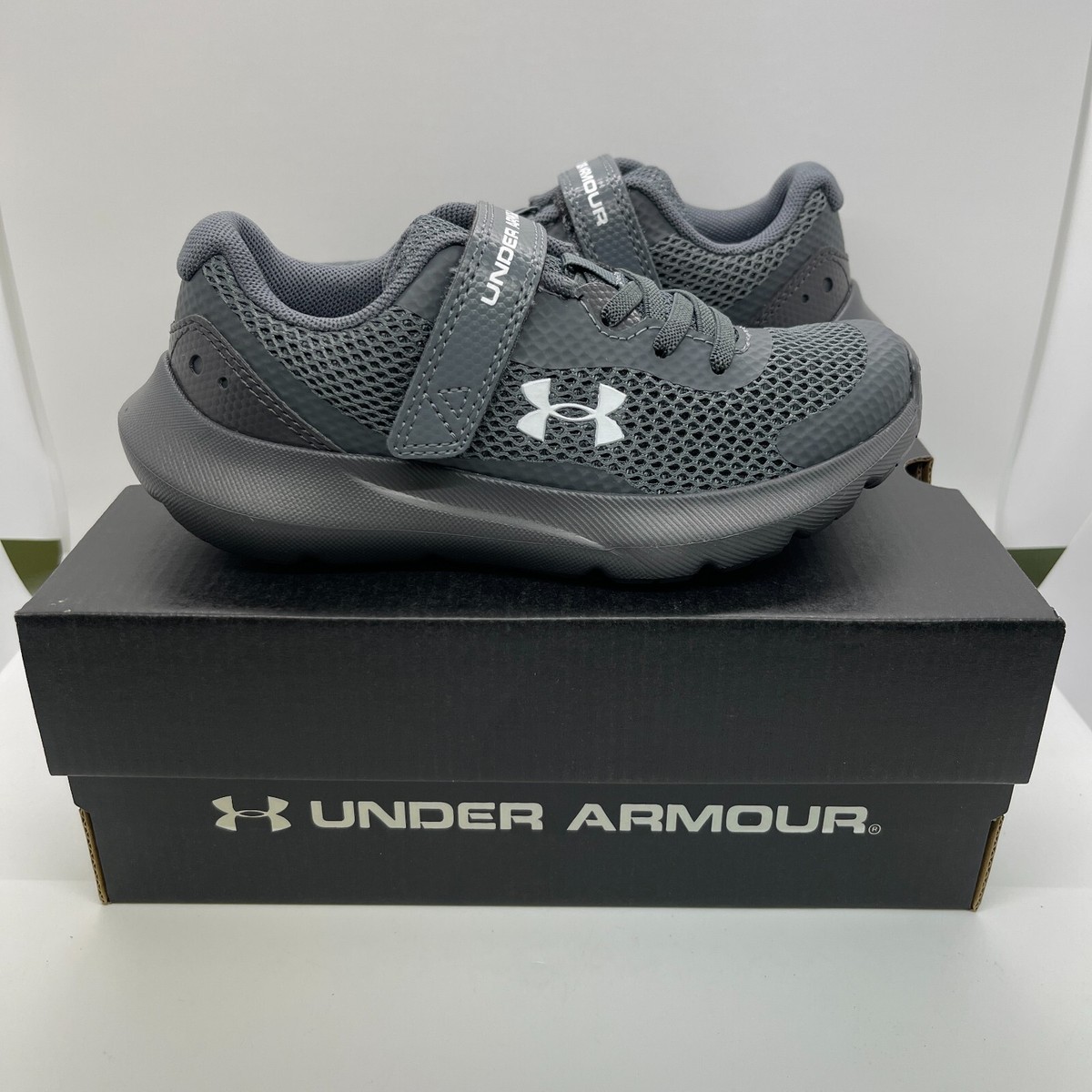 Under Armour UA BPS Surge AC Gray Size 12K Toddler Infant