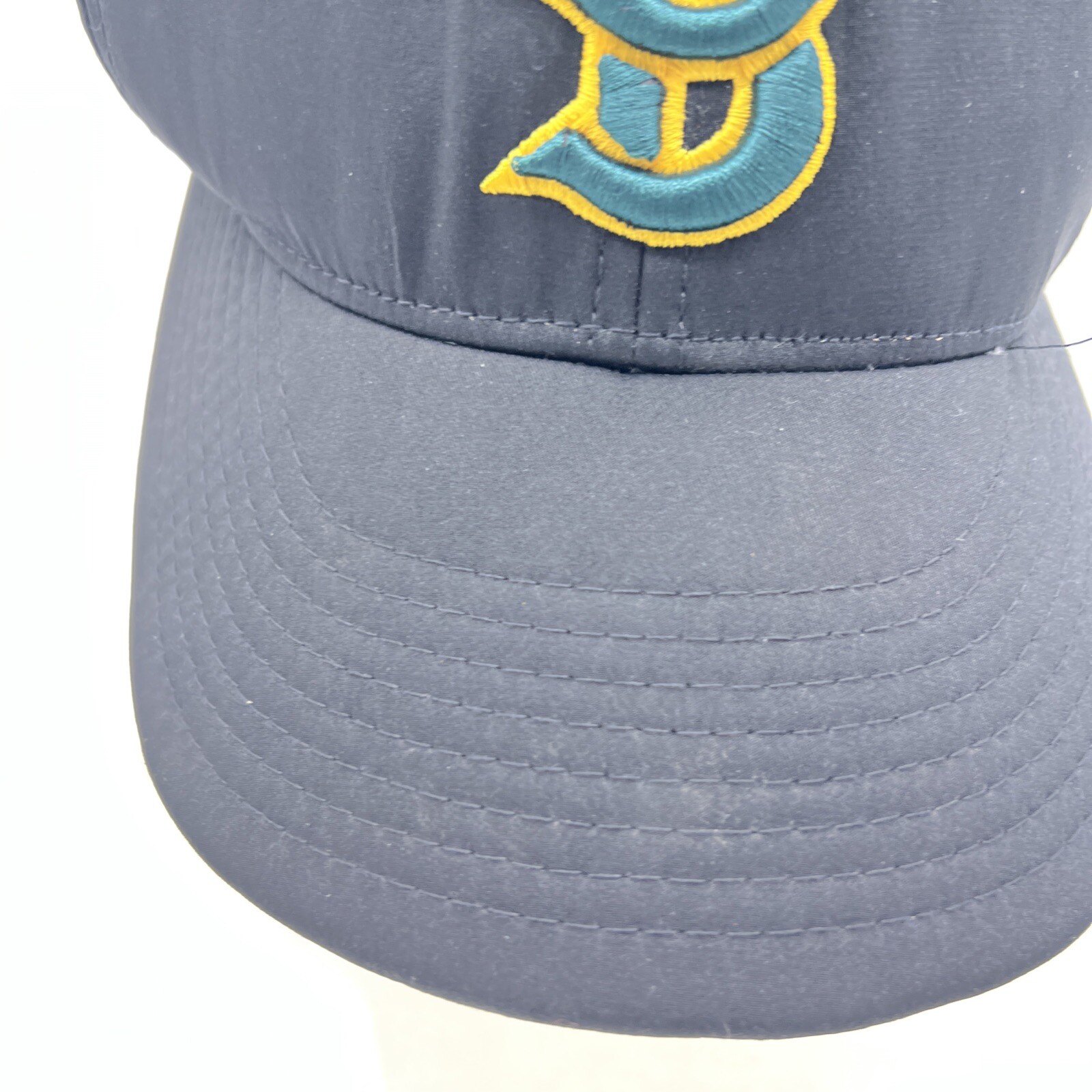Cappello da baseball Santa Barabara Pony BasebalAdulto Berretto Nero Verde Logo Adatto L XL *