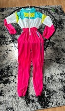 80  s Pink/white Costume Jumpsuit