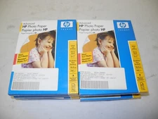 2 BOXES OF HP Q8690A 5"x7" ADVANCED GLOSSY PHOTO PAPER 60 SHEETS/BOX NEW 8079701