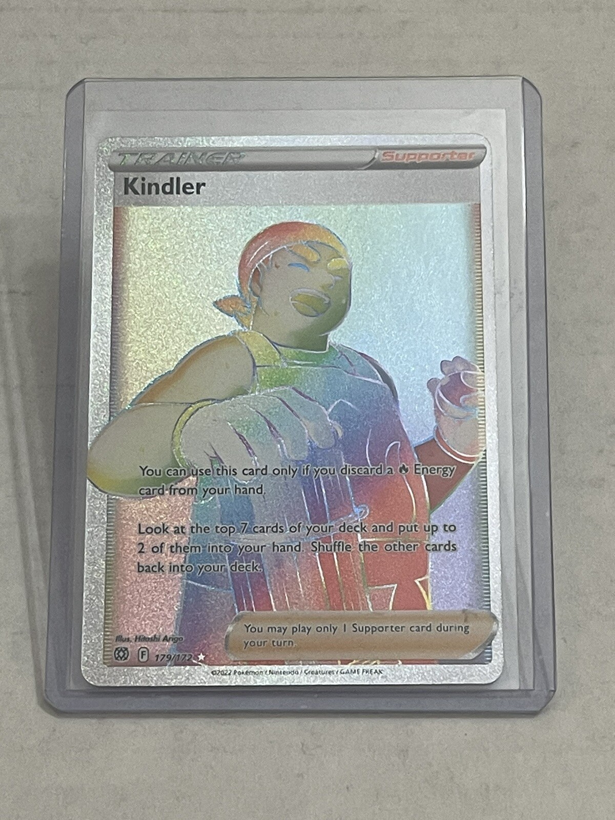 Pokémon TCG Kindler 179/172 Brilliant Stars Rainbow Secret Rare NM 🌈