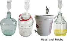 G&auml;reimer G&auml;rballon Maischeeimer G&auml;rbeh&auml;lter  Glasballon L&auml;utereimer G&auml;rbottich